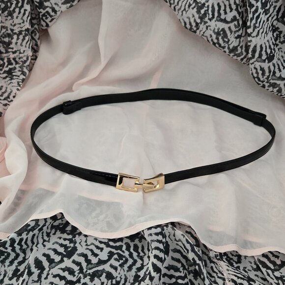 NWOT | Abstract Animal Print Tiered Maxi Dress with Adjustable Belt | X-Large - Picture 6 of 9